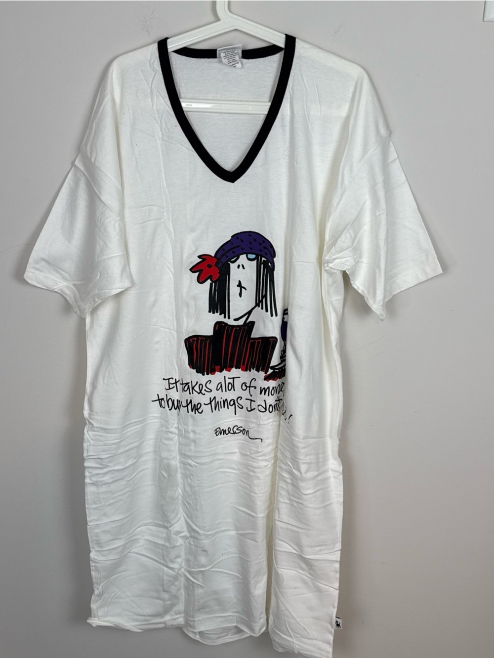 Emerson Street Clothing Co Nightshirt In A Bag 100% Cotton Read